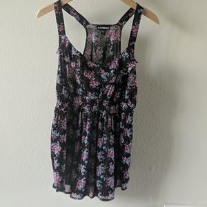 Flowy racerback tank